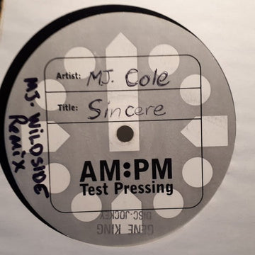 MJ Cole - Sincere Vinyl Vinly Record