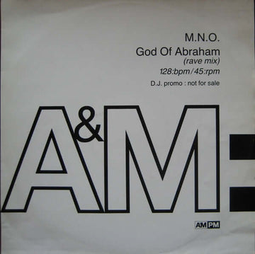 M.N.O. - God Of Abraham Vinyl Vinly Record