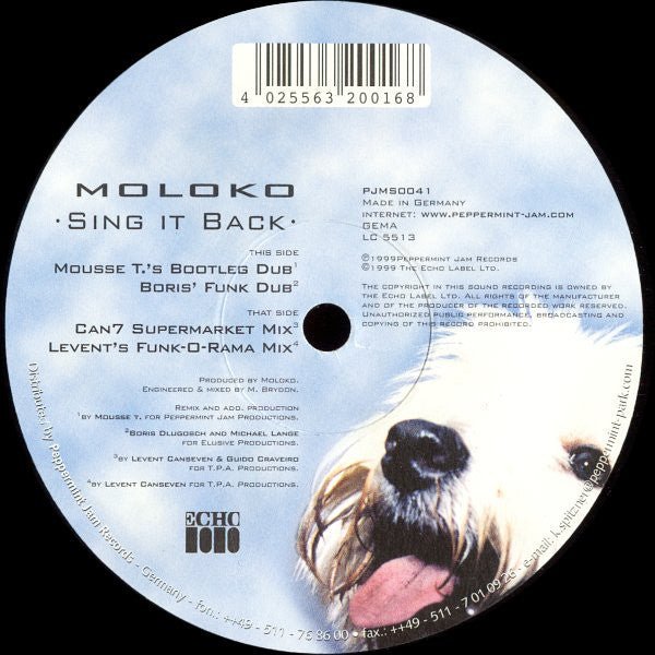 Moloko - Sing It Back Vinyl