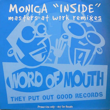 Monica - Inside (Masters At Work Remixes) Vinyl Vinly Record