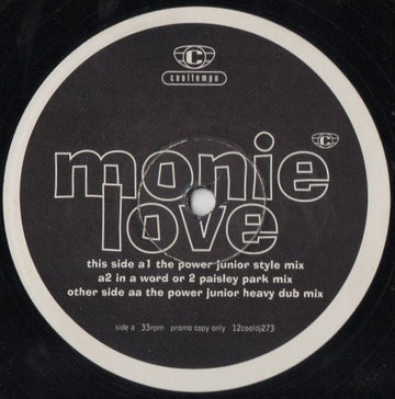 Monie Love - The Power / In A Word Or 2 Vinyl Vinly Record