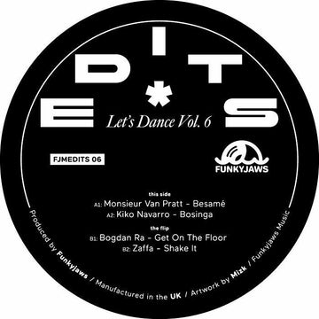 Monsieur Van Pratt / Kiko Navarro / Bogdan Ra / Zaffa - Let's Dance Vol 6 Vinyl Vinly Record