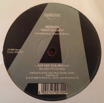Morada - Night On Earth Vinyl Vinly Record