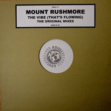 Mount Rushmore - The Vibe (That's Flowing) Vinyl Vinly Record