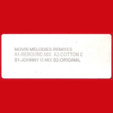 Movin' Melodies - Remixes Vinyl Vinly Record