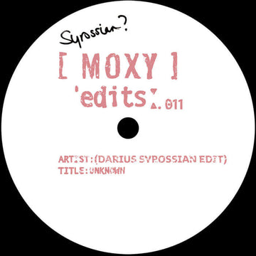 Moxy - Moxy Edits 11 & 12 Vinyl Vinly Record