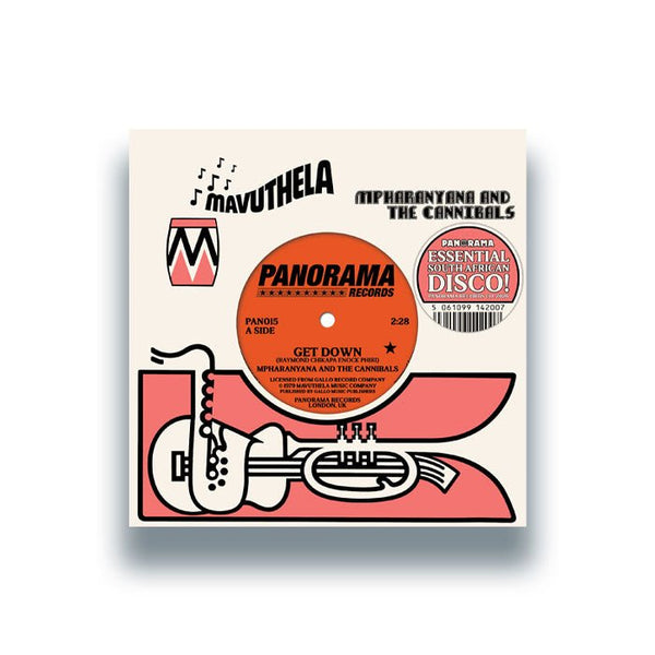 Mpharanyana And The Cannibals / Mpharanyana And The Peddlers - Get Down / Disco Vinyl