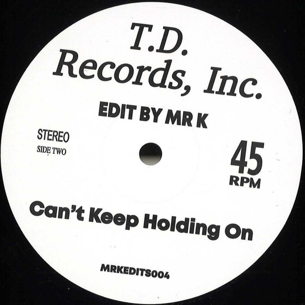 Mr K Edits - Mr K Edits Vol 4 Vinyl