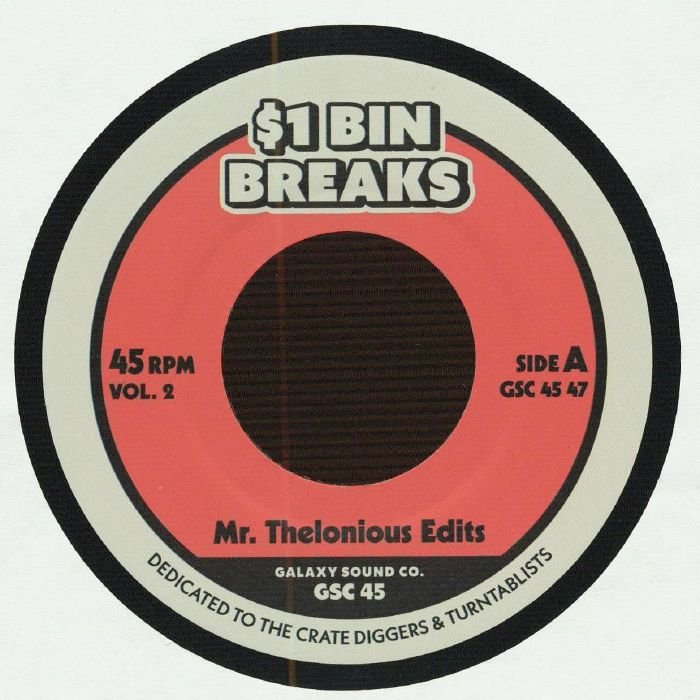 Mr Thelonious - 1$ Bin Breaks 2 DJ Edits Vinyl