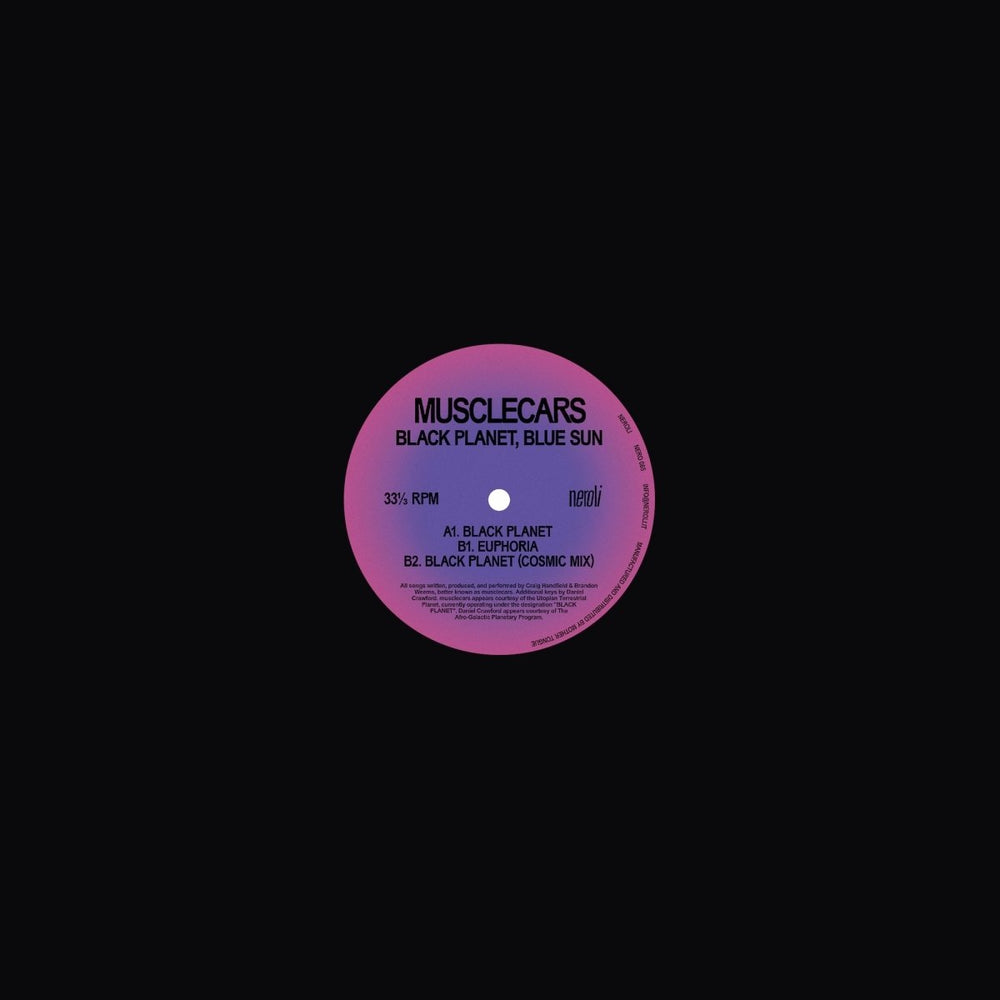 musclecars - Black Planet Vinyl