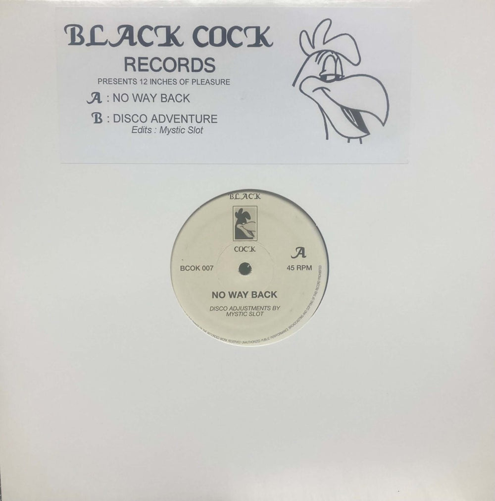Mystic Slot - No Way Back / Disco Adventure Vinyl