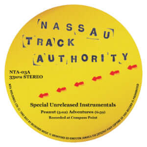 Nassau Track Authority - Special Unreleased Instrumentals Vinyl Vinly Record