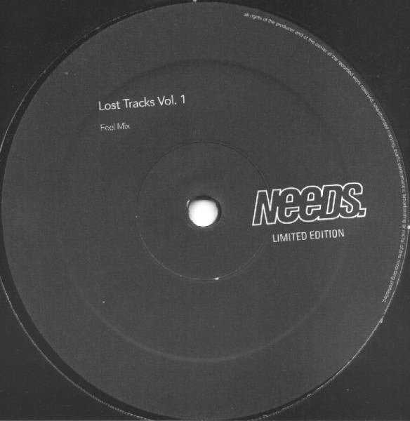 Needs - Lost Tracks Vol. 1 Vinyl