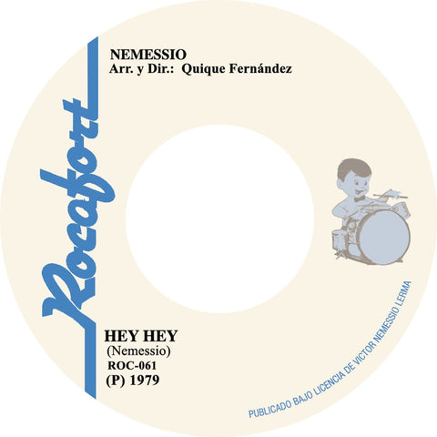 Nemessio - Hey Hey / Hey Hey (GarcyNoise Rework) Vinyl - Vinyl Record