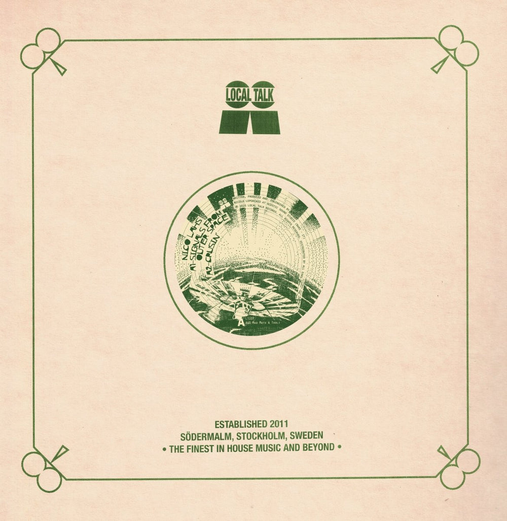 Nico Lahs - Signals From Outer Space / Cruisin' Vinyl