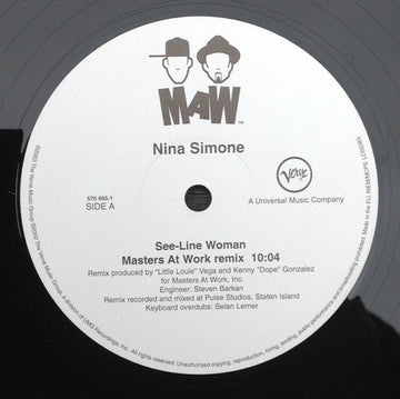 Nina Simone - See - Line Woman Vinyl Vinly Record