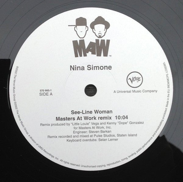 Nina Simone - See - Line Woman Vinyl