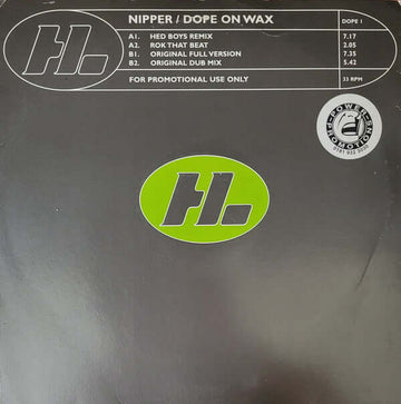 Nipper - Dope On Wax Vinyl Vinly Record