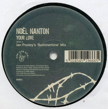 Noel Nanton - Your Love Vinyl Vinly Record