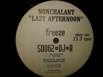 Nonchalant - Lazy Afternoon Vinyl Vinly Record