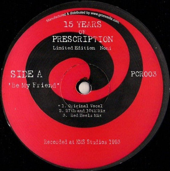 Noni / D'Pac With Terrance FM - Be My Friend / I Wouldn't Vinyl