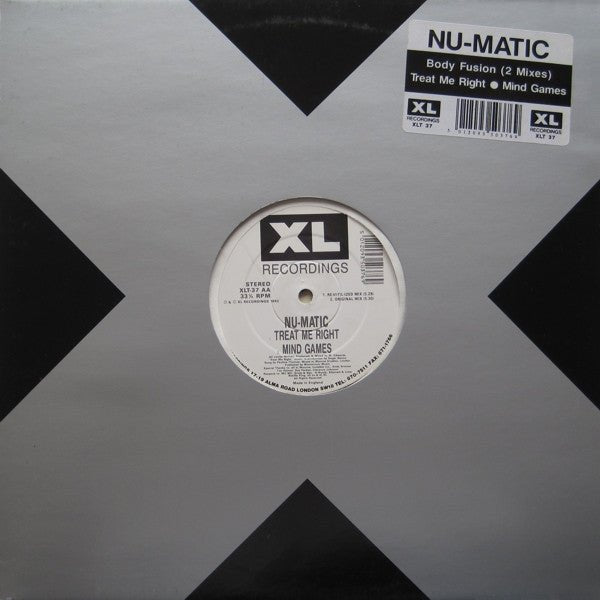 Nu - Matic - Body Fusion Vinyl
