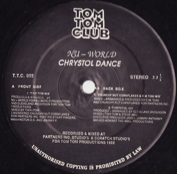 Nu - World - Chrystol Dance Vinyl