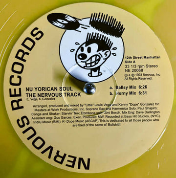 Nu Yorican Soul - The Nervous Track Vinyl Vinly Record