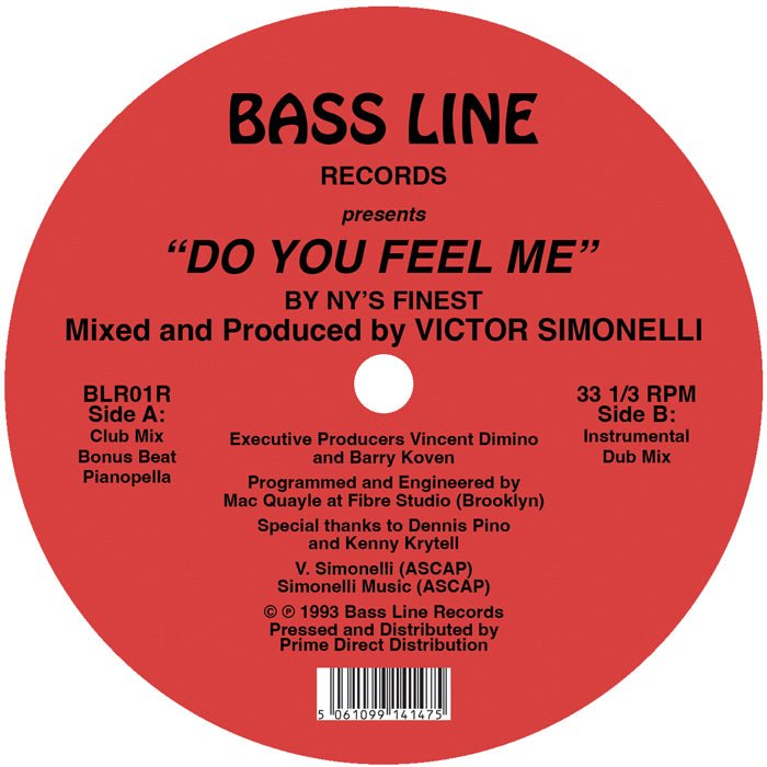 NY’s Finest - Do You Feel Me Vinyl