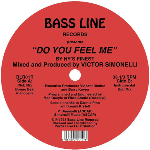 NY’s Finest - Do You Feel Me Vinyl - Vinyl Record