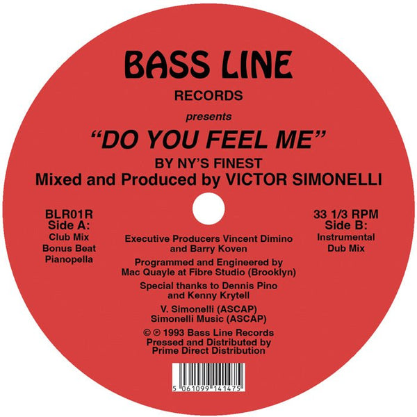 NY’s Finest - Do You Feel Me Vinyl