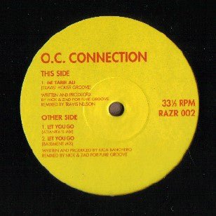 OC Connection - Let You Go Vinyl Vinly Record