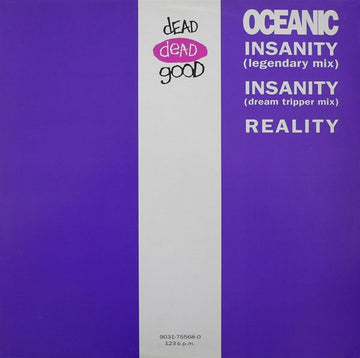 Oceanic - Insanity Vinyl Vinly Record
