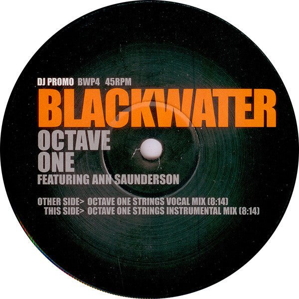 Octave One Featuring Ann Saunderson - Blackwater Vinyl