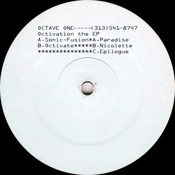 Octave One - Octivation EP Vinyl Vinly Record