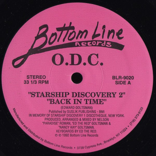 O.D.C. - Starship Discovery 2 Vinyl