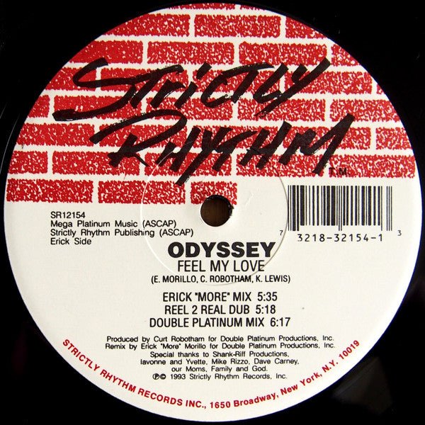 Odyssey - Feel My Love Vinyl