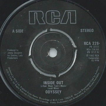 Odyssey - Inside Out Vinyl Vinly Record