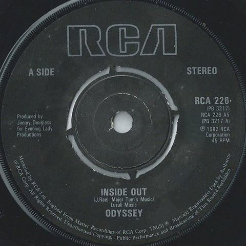 Odyssey - Inside Out Vinyl - Vinyl Record