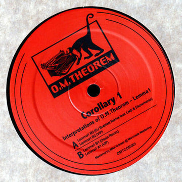 O.M. Theorem - Corollary 1 w/ DJ Sotofett and Ossia Remixes Vinyl Vinly Record
