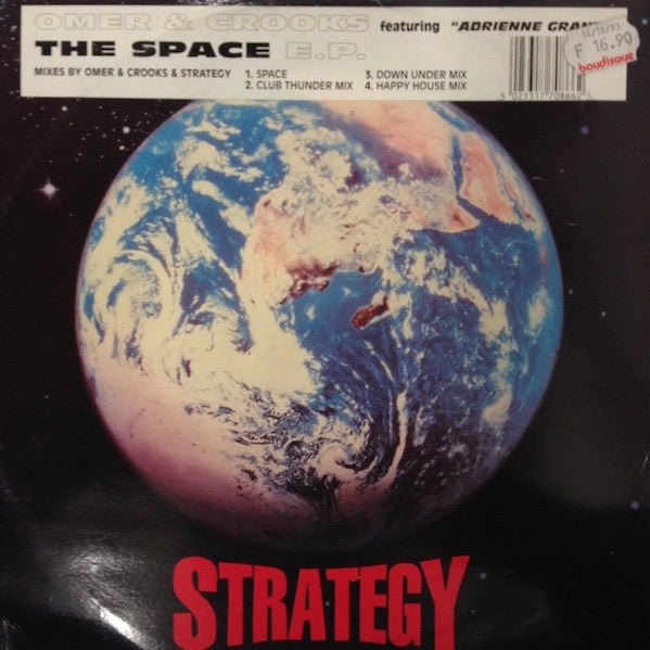 Omer & Crooks Featuring Adrienne Grant - The Space E.P. Vinyl