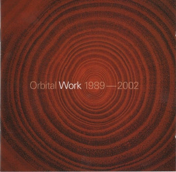 Orbital - Work 1989 - 2002 (CD) Vinyl Vinly Record
