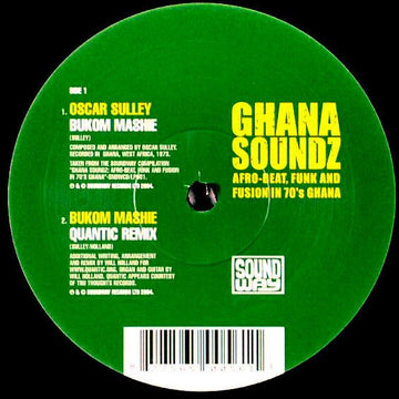 Oscar Sulley / The Ogyatanaa Show Band - Ghana Soundz Vinyl Vinly Record