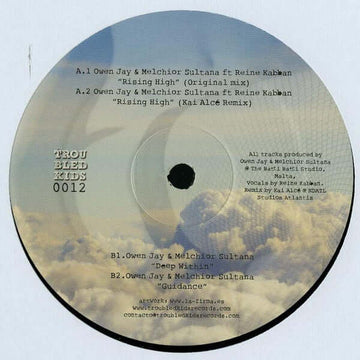 Owen Jay & Melchior Sultana - Rising High EP Vinyl Vinly Record