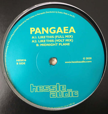 Pangaea - Like This Vinyl Vinly Record