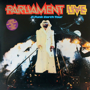 Parliament - Live - P.Funk Earth Tour Vinyl Vinly Record