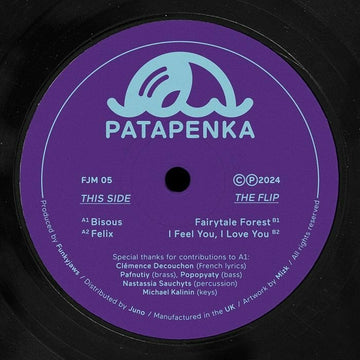 Patapenka aka Lipski - Bisous Vinyl Vinly Record