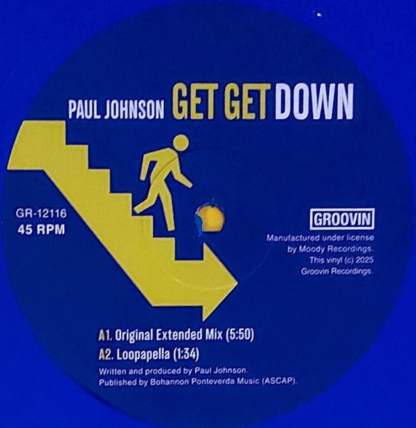 Paul Johnson - Get Get Down Vinyl