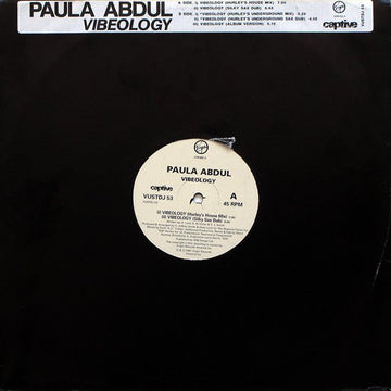 Paula Abdul - Vibeology Vinyl Vinly Record