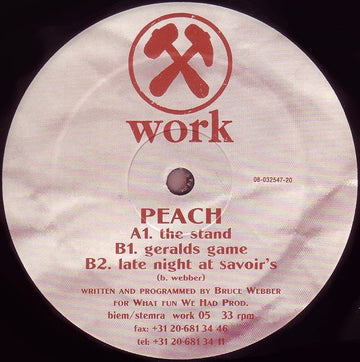 Peach - The Stand Vinyl Vinly Record